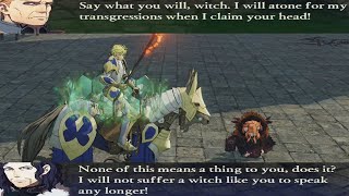 Fire Emblem Warriors Three Hopes  Blue Lions vs Cornelia Unique Dialogue At Arianrhod [upl. by Schechinger]