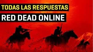 Red Dead Redemption 2 Online  Todas las respuestas [upl. by Market470]