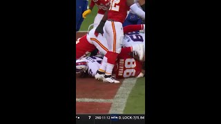 Josh Allen rushes for a 6yard touchdown vs Kansas City Chiefs [upl. by Jaunita916]