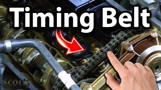 How to Check a Timing Belt or Timing Chain in Your Car [upl. by Schoenberg]