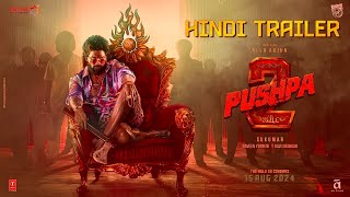 Pushpa 2 movie official trailer railer  Allu Arjun Sukumar Rashmika Mandanna [upl. by Martinic]