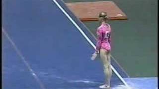 Anna Kovalyova  1998 Copa Gimnastica  Floor Exercise [upl. by Ahsaercal475]