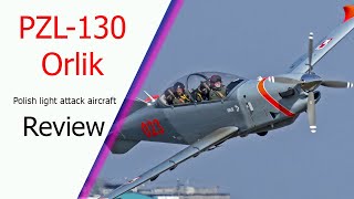 PZL130 Orlik Overview of Polish light attack aircraft [upl. by Recor]