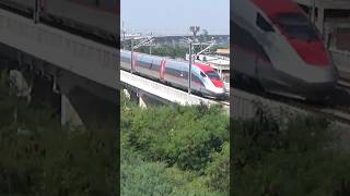 Whoosh Indonesian bullet train fasttrain highspeedtrain [upl. by Aleron530]