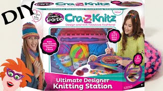 CraZKnitz breiring en breiraam  breien voor beginners CraZArt [upl. by Lula417]