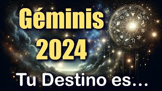 GÉMINIS 2024 🔥 Un Encuentro Destinado que Lo Transforma Todo 🎁 Lectura de Tarot Anual [upl. by Geraint]