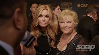 Tracey E Bregman amp Beth Maitland Interview  The 51st Annual Daytime Emmy Awards [upl. by Raouf259]