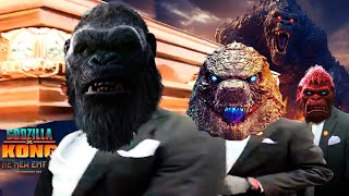 Godzilla x Kong The New Empire  Coffin Dance Song COVER [upl. by Ahseyt]