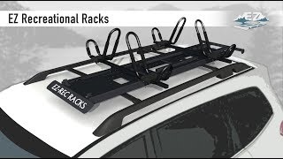 EZ RecRack  One Person Kayak Loading System [upl. by Lilithe]