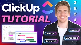 Ultimate ClickUp Tutorial for Beginners  The Free Everything App 2024 [upl. by Annez]