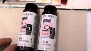 COSMETOLOGY CLASS HAIRCOLOR 5 43 DEMIPERMANENT COLOR [upl. by Kristen]