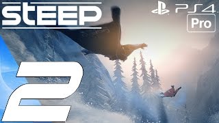 STEEP  Gameplay Walkthrough Part 2  Pointe Percee amp Ortles PS4 PRO [upl. by Emarie519]