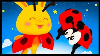 New 🐞 ♥️ The Titounis sing the song of the little ladybug  3D songs for kids [upl. by Nnyliram]