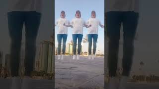 Corniche Walking and dance routine exercise highlights [upl. by Chrysa]