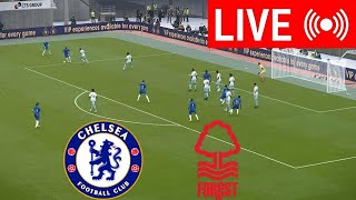 🔴LIVE  Chelsea vs Nottingham Forest  Premier League 2425  PES 21 Simulation Gameplay [upl. by Aicena729]