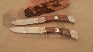 Year 2016  David Yellowhorse Knives [upl. by Llerej]