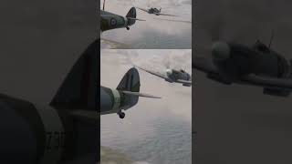 Hurricane and Spitfire ww2 militaryhistory militaryaircraft aviation [upl. by Nyl636]