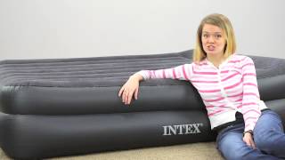 Intex Pillow Rest Raised Air Mattress  Midrise air bed [upl. by Nahpos889]