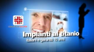 Casa di Cura Santa Rita  Spot Implantologia dentale a carico immediato [upl. by Thordia]