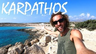 Exploring KARPATHOS GREECE  Awesome Beaches amp Ancient Ruins [upl. by Llemar]