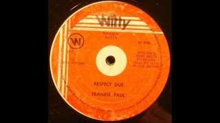 Frankie Paul  Respect Due [upl. by Kinnon]