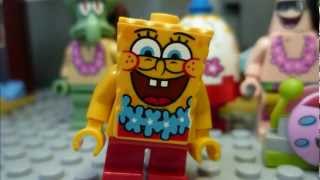 Lego Spongebob  Undersea Party  Set 3818  Animation Build [upl. by Candace]