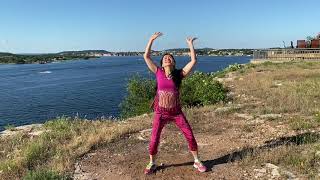 Rain Over Me Dance  Latin Cardio Fitness Dance  Zumba  Lucinda [upl. by Edd]