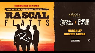 Rascal Flatts Life Is A Highway Tour at Dickies Arena [upl. by Haik]