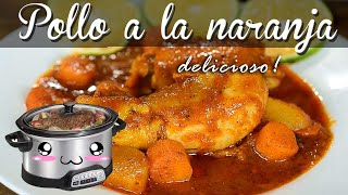 Pollo a la Naranja SUPER JUGOSO  KWA [upl. by Cardinal]