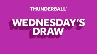 The National Lottery Thunderball draw results from Wednesday 20 March 2024 [upl. by Asel958]