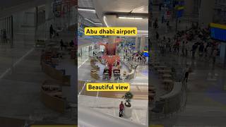 Abu Dhabi Airport Beauty of abu dhabi Power of YouTubeYa mere allah  shorts ytshorts abudhabi [upl. by Luapnaej]