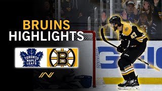 Bruins Highlights Boston Toronto Have Classic Overtime Battle [upl. by Keram479]