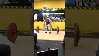 Felix McAlinden Deadlifting 150kg Winning u75kg m4 class European Championships 14th Sept 2024 [upl. by Ysdnil]