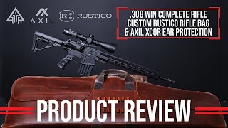 Review 308 WIN Complete Rifle With A Leather Rifle Bag From Rustico [upl. by Standish]