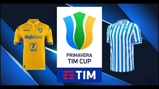 Frosinone U19 vs Spal U19  Coppa Italia Primavera  live [upl. by Ewell]