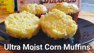 Ultra Moist Corn Muffins or Cornbread recipe [upl. by Lorak]