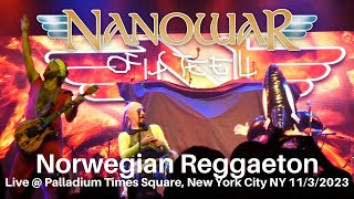 Nanowar of Steel  Norwegian Reggaeton LIVE  Palladium Times Square New York City NY 1132023 [upl. by Lehman]