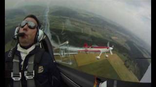 Gravity9 aerobatic display at Greding Airshow [upl. by Rosenbaum]