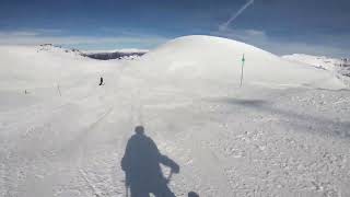 Skiing at Harmony Ridge Pikas Traverse at Whistler mountain Mar 15 2024 [upl. by Musetta]