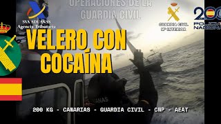 Interceptado un velero en Canarias con 200 kilos de cocaína [upl. by Saltsman]