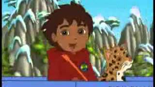 Go Diego Go Viagem atÃ© a Montanha Bambu [upl. by Annoirb]