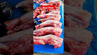 Best Pork Selling at Pork Market love music song newsong pork viralsong meat song shorts [upl. by Moina]