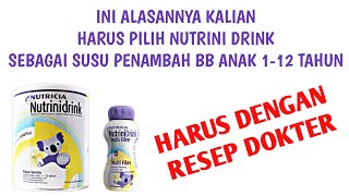 REVIEW SUSU NUTRINIDRINK UNTUK MENAIKAN BB ANAK [upl. by Zailer]