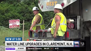 Hassan gets lead pipe removal update in Claremont [upl. by Guadalupe]