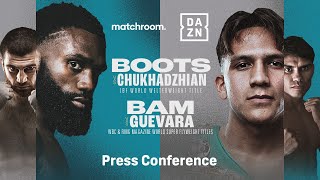 BOOTS ENNIS VS KAREN CHUKHADZHIAN amp BEM RODRIGUEZ VS PEDRO GUEVARA PRESS CONFERENCE LIVESTREAM [upl. by Easter]