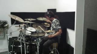 Shape of Despair  Monotony Fields  drum cover by Bestia [upl. by Naired]