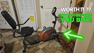 Marcy Exercise Bike at Home  Comprehensive Cardio Workout with Adjustable Resistance [upl. by Dubenko]