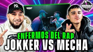 JOKKER VS MECHA  Reacción con Jokker 🇨🇱 enfermosdelrap [upl. by Vasiliu]