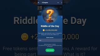 30 September Riddle of the Day X Empire  Riddle Of The Day XEmpire [upl. by Stan]