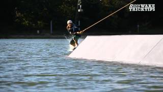 Cable Wakeboard Tricktip Frontside Boardslide ENG [upl. by Eisseb]